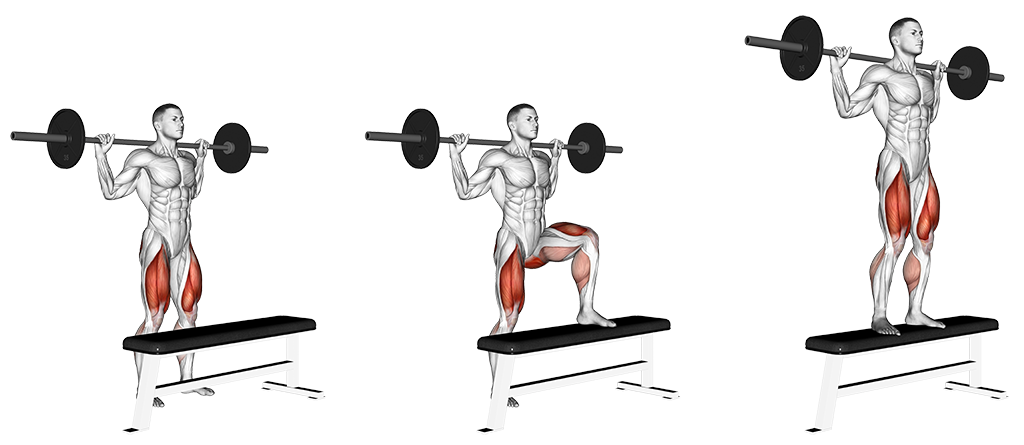 Barbell Step Up