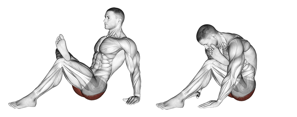 Seated Glute Stretch